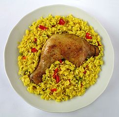 Como cocinar Arroz con Pollo