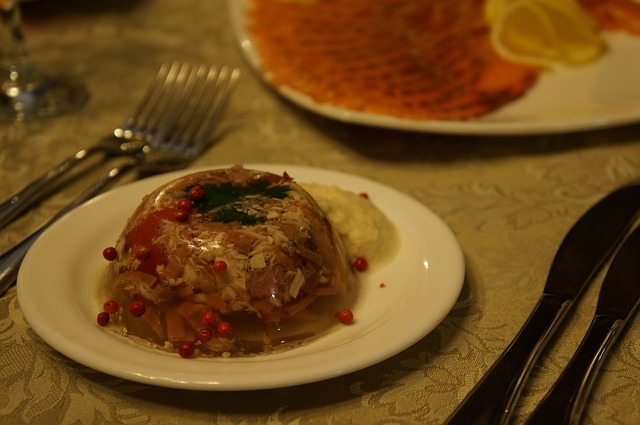 Gelatina de verduras