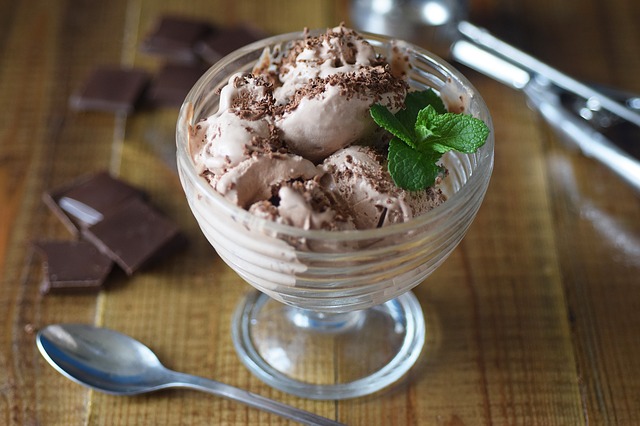 Helado de chocolate con maicena (sin crema de leche)