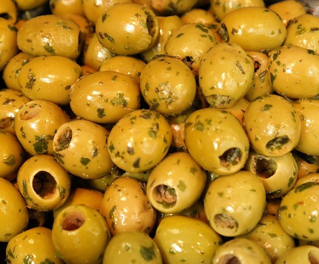 Aceitunas Verdes Machacadas