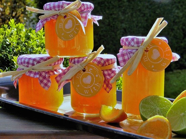 Mermelada de Naranja, Pomelo o Limón