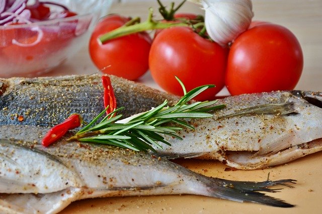 Pescado con Verduras al Vino