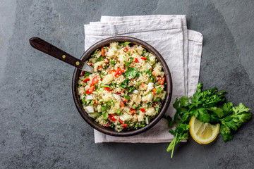 Risotto Con Quinua Tomate Y Queso