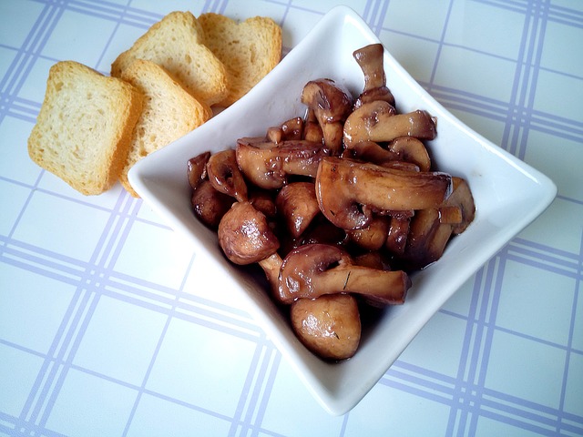 Canapés de Champiñones a la Provenzal