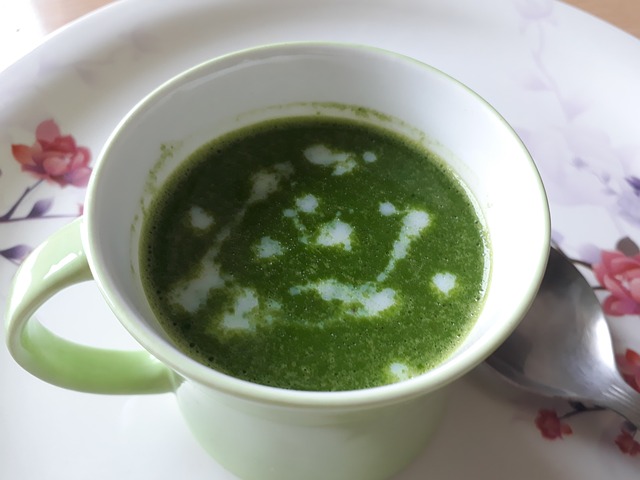 Sopa de Espinacas a la Crema