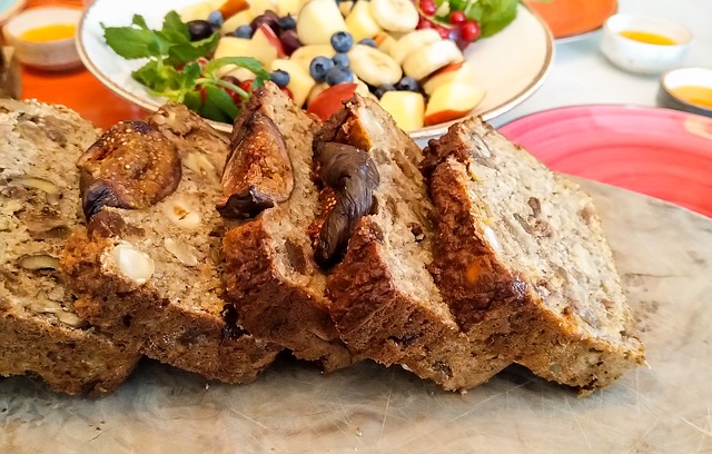 Pan de Frutas Confitadas y Nueces con Maicena