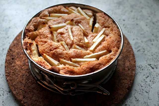 Budín de Manzanas y Naranjas