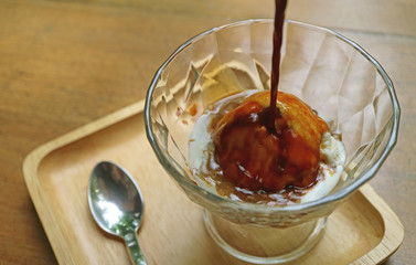 Affogato de Coco