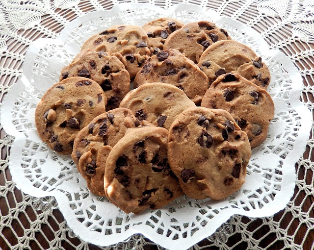 Cookies con chips de chocolate para celiacos