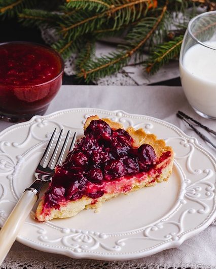 Torta de Cerezas y Ananá