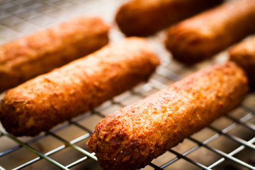 Salchichas y milanesas de soja caseras