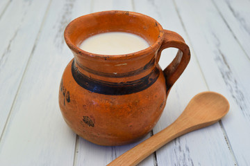 Atole de sorgo