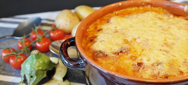 Polenta y Soja con Salsa