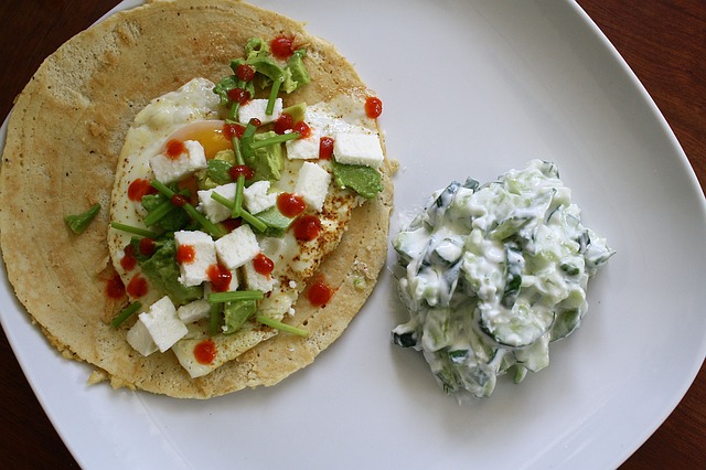 Tortillas de mandioca cruda