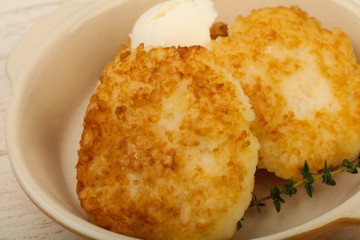 Croquetas de Arroz y Queso