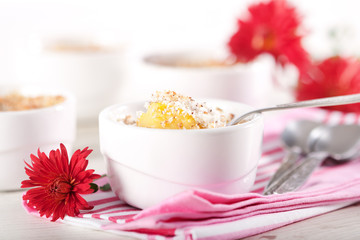 Soufflé de coco