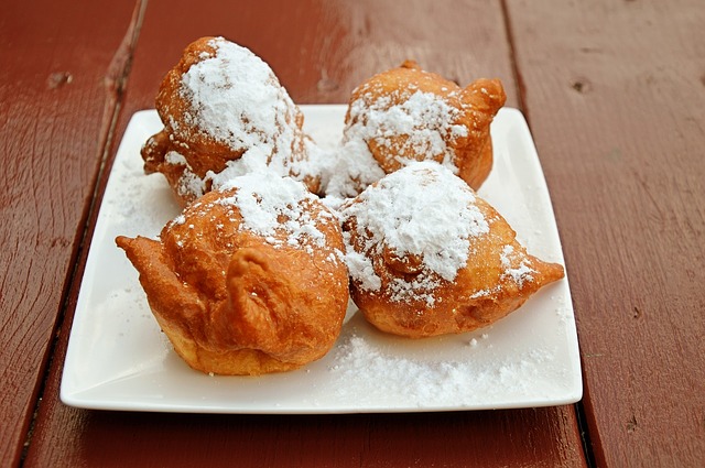 Buñuelos dulces de papa