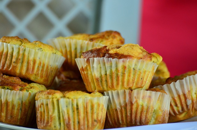 Muffins salados de queso