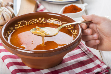 Sopa de ajo