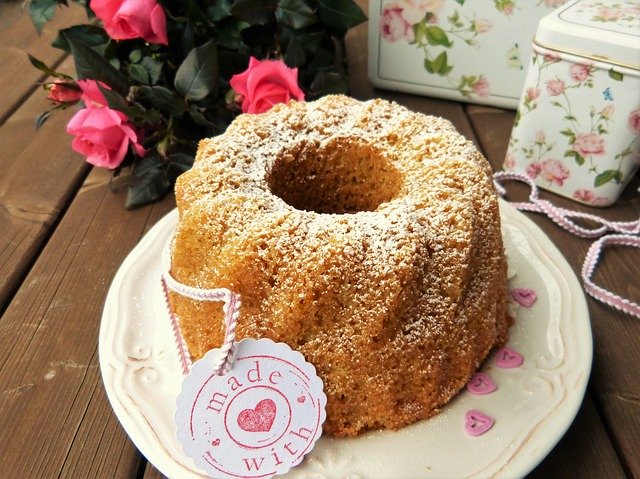 Torta con Nueces y Pasas de Uva