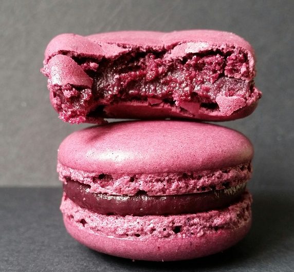 Macarons de Cereza