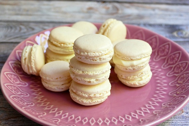 Macarons de Coco y Chocolate Blanco