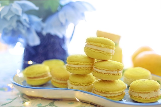 Macarons de Vainilla