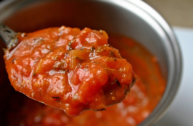 Salsa de Tomates y Manzana