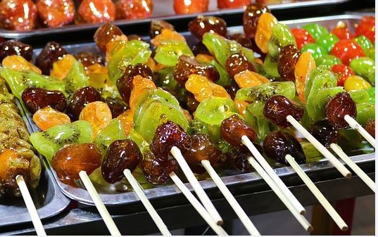 Brochettes de Fruta