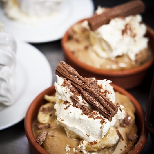 Postre Helado al Oporto