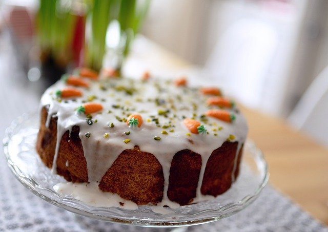 Torta Americana de Zanahorias sin Gluten