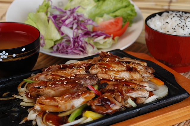 Pollo con Salsa Teriyaki