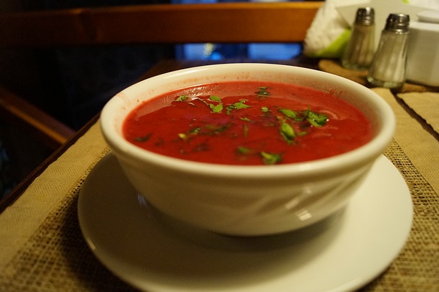 Sopa Fría, Gazpacho con Germinados