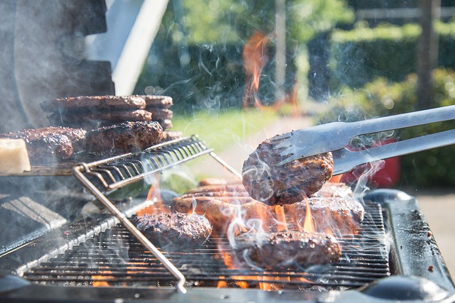 Hamburguesas Caseras a la Parrilla