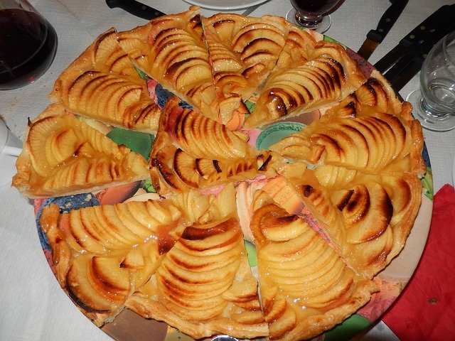 Tarta Distinta de Manzanas