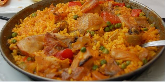 Guiso de Arroz con Pollo