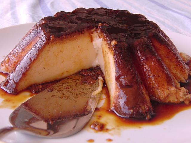 Flan con Fécula de Maíz