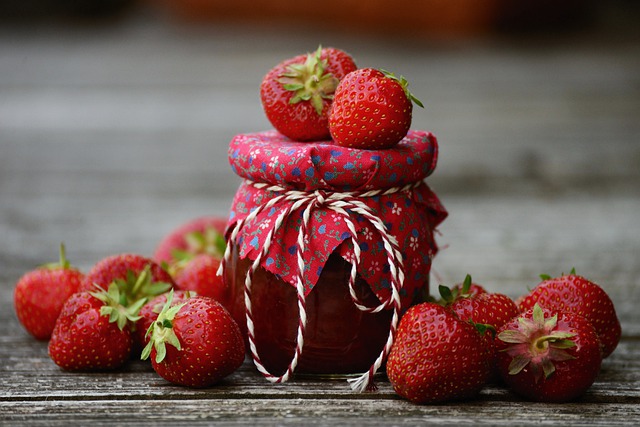 Postre Tentación con Frutillas y al Ron