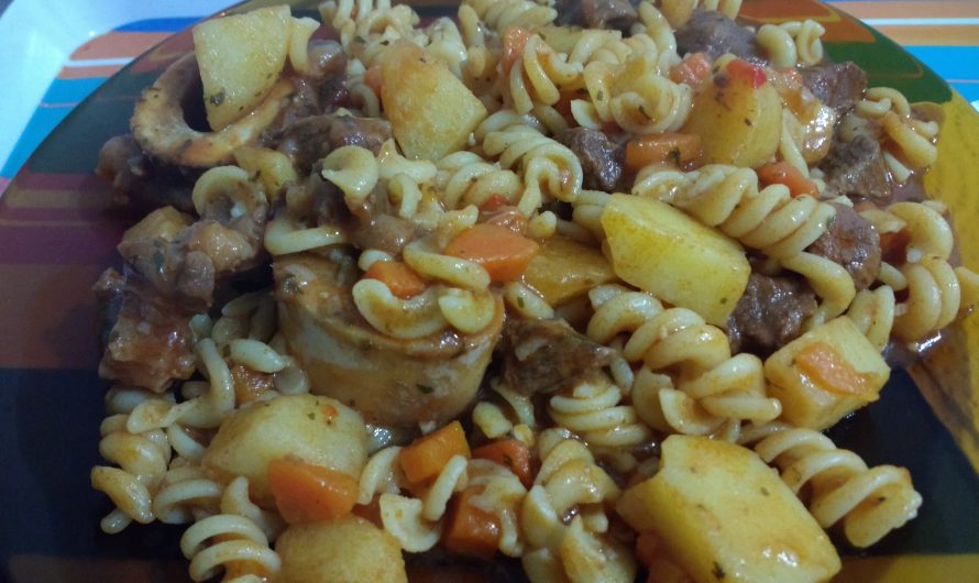 Receta de Guiso de Fideos