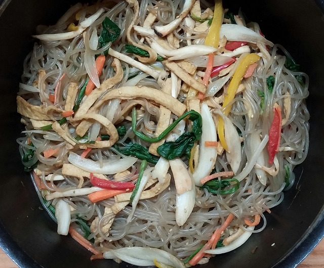 Receta de Japchae